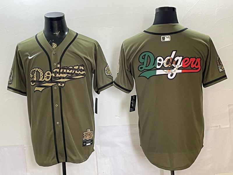 Men Los Angeles Dodgers blank green Game 2026 Nike MLB Jersey 053007